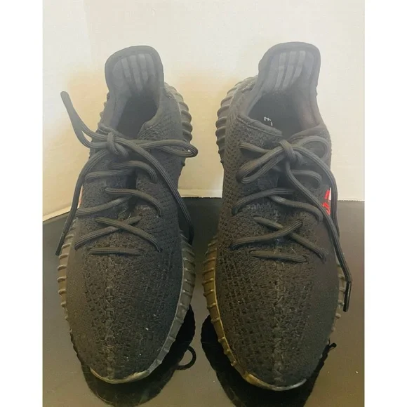 Adidas Yeezy Boost 350 V2 Low Bred Black/Red Men’s Size 8